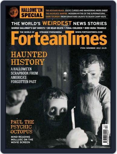 Fortean Times October 10th, 2012 Digital Back Issue Cover
