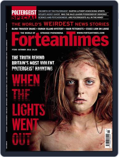 Fortean Times September 12th, 2012 Digital Back Issue Cover