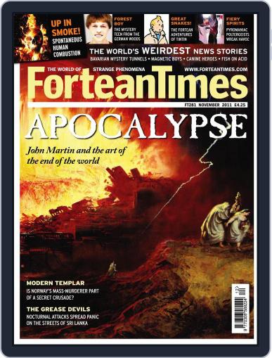 Fortean Times October 12th, 2011 Digital Back Issue Cover