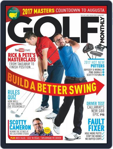 Golf Monthly April 1st, 2017 Digital Back Issue Cover