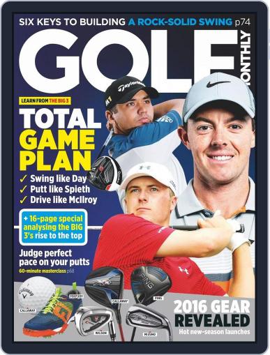 Golf Monthly January 21st, 2016 Digital Back Issue Cover