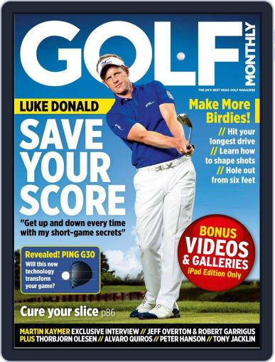 Golf Monthly July 9th, 2014 Digital Back Issue Cover