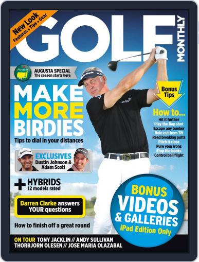 Golf Monthly March 19th, 2014 Digital Back Issue Cover
