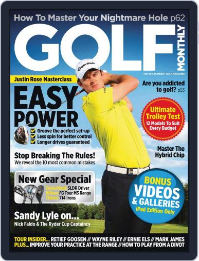 Golf Monthly September 5th, 2013 Digital Back Issue Cover