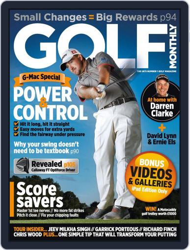Golf Monthly August 7th, 2013 Digital Back Issue Cover