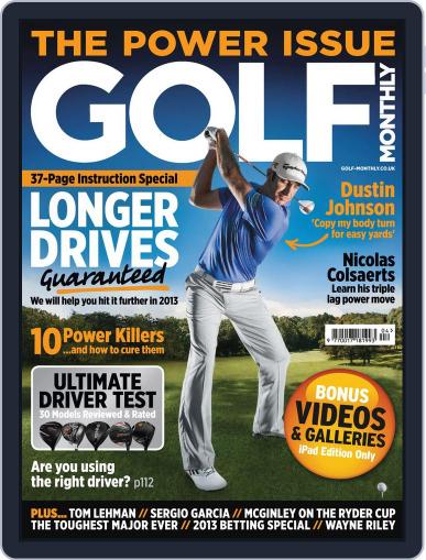 Golf Monthly February 27th, 2013 Digital Back Issue Cover