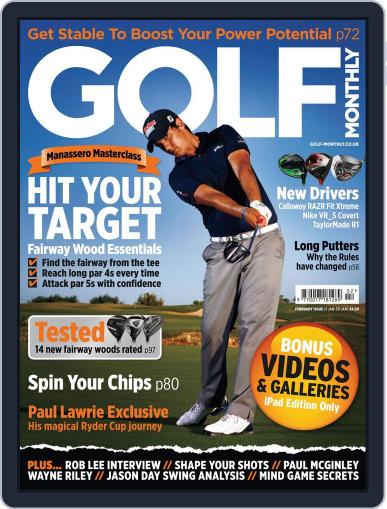 Golf Monthly December 21st, 2012 Digital Back Issue Cover