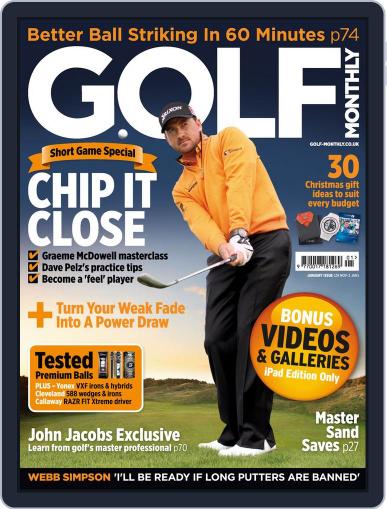 Golf Monthly November 23rd, 2012 Digital Back Issue Cover