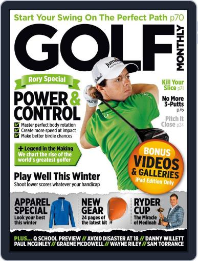 Golf Monthly October 25th, 2012 Digital Back Issue Cover