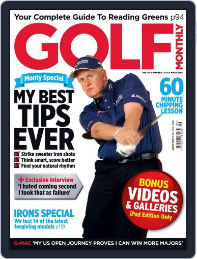 Golf Monthly July 6th, 2012 Digital Back Issue Cover