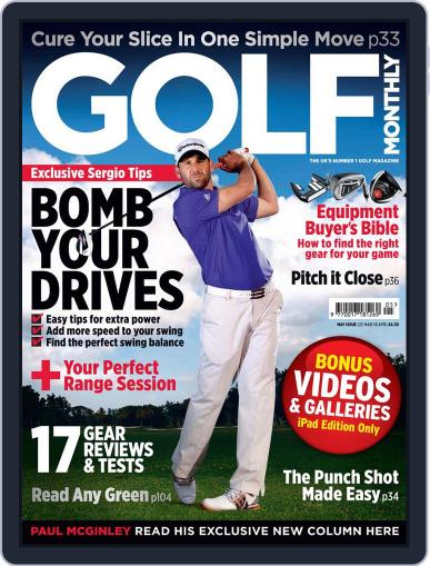 Golf Monthly March 21st, 2012 Digital Back Issue Cover