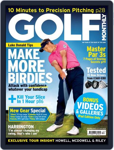 Golf Monthly October 5th, 2011 Digital Back Issue Cover