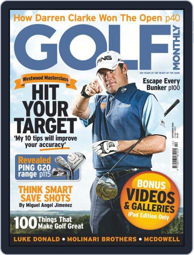 Golf Monthly August 11th, 2011 Digital Back Issue Cover