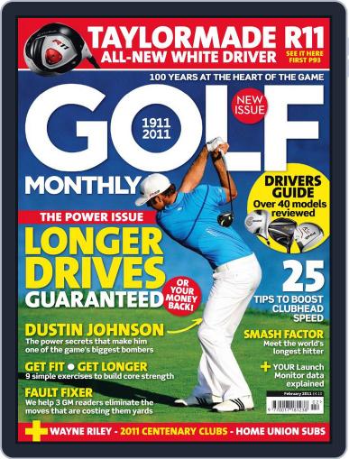 Golf Monthly January 10th, 2011 Digital Back Issue Cover