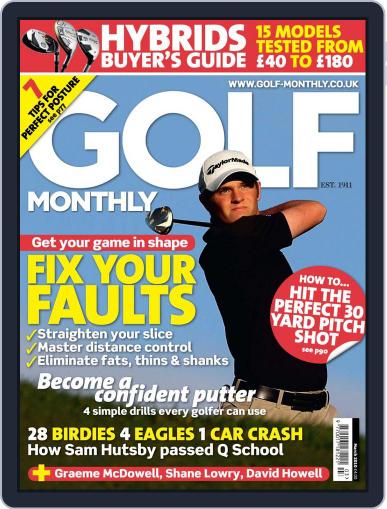 Golf Monthly February 3rd, 2010 Digital Back Issue Cover
