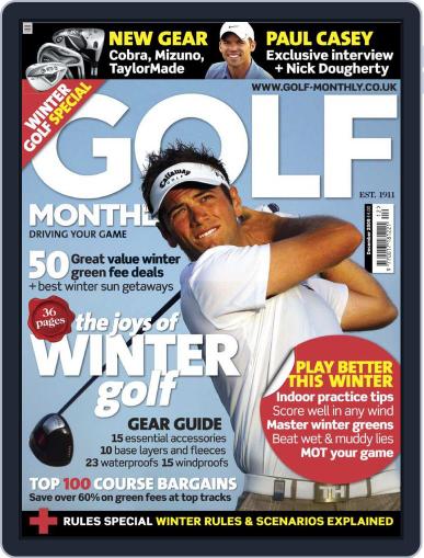 Golf Monthly November 16th, 2009 Digital Back Issue Cover
