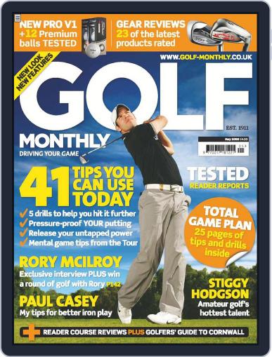 Golf Monthly May 10th, 2009 Digital Back Issue Cover