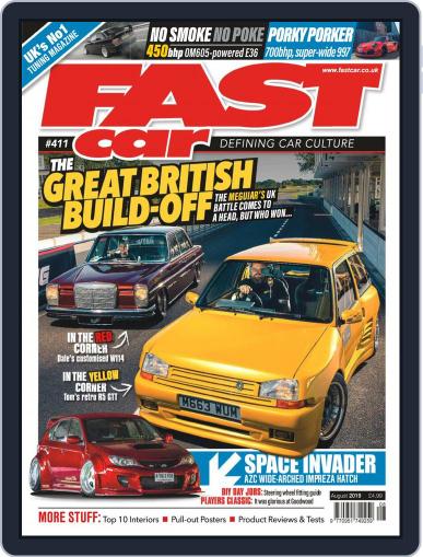Fast Car (Digital) August 2nd, 2019 Issue Cover