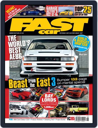 Fast Car June 1st, 2018 Digital Back Issue Cover
