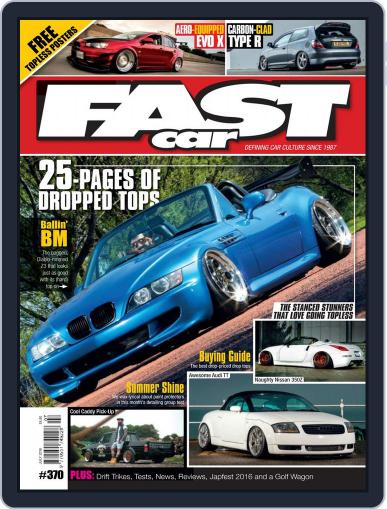 Fast Car May 27th, 2016 Digital Back Issue Cover
