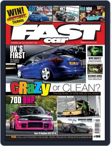 Fast Car April 1st, 2016 Digital Back Issue Cover