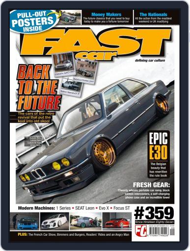 Fast Car September 1st, 2015 Digital Back Issue Cover