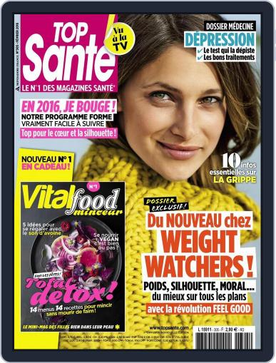 Top Sante January 5th, 2016 Digital Back Issue Cover