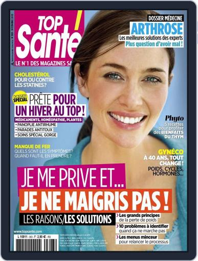 Top Sante December 2nd, 2015 Digital Back Issue Cover