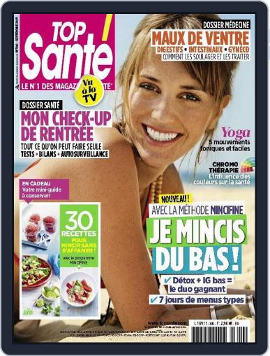 Top Sante August 31st, 2015 Digital Back Issue Cover