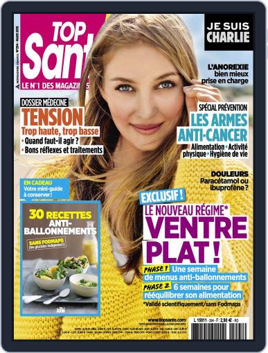 Top Sante March 2nd, 2015 Digital Back Issue Cover