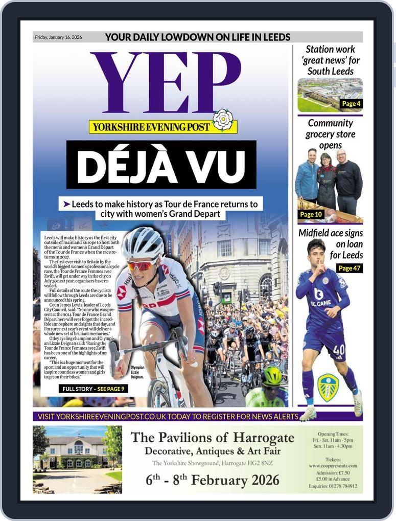 Yorkshire Evening Post January 16, 2026 (Digital) - DiscountMags.com