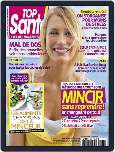 Top Sante August 2nd, 2012 Digital Back Issue Cover