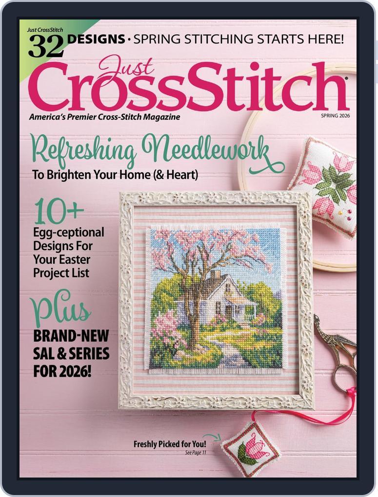 Just CrossStitch (Digital) Subscription                    January 20th, 2026 Issue