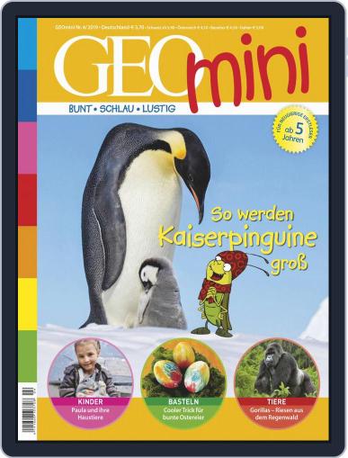 GEOmini April 1st, 2019 Digital Back Issue Cover