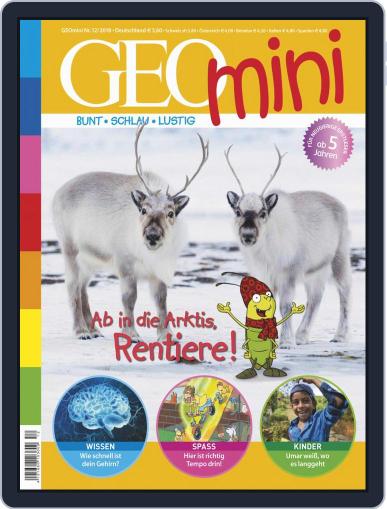 GEOmini December 1st, 2018 Digital Back Issue Cover