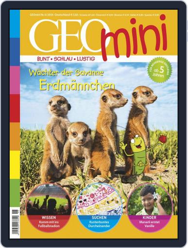 GEOmini June 1st, 2018 Digital Back Issue Cover