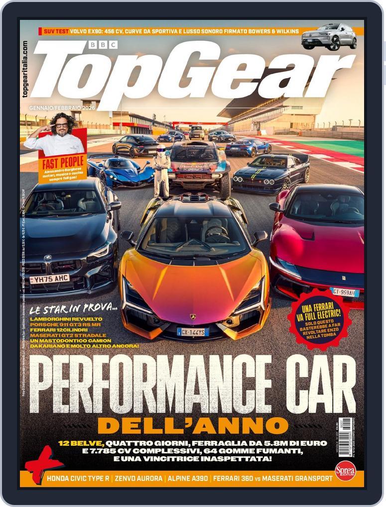 BBC Top Gear  Italia (Digital) Subscription                    December 13th, 2025 Issue