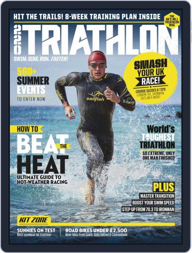 220 Triathlon August 1st, 2019 Digital Back Issue Cover