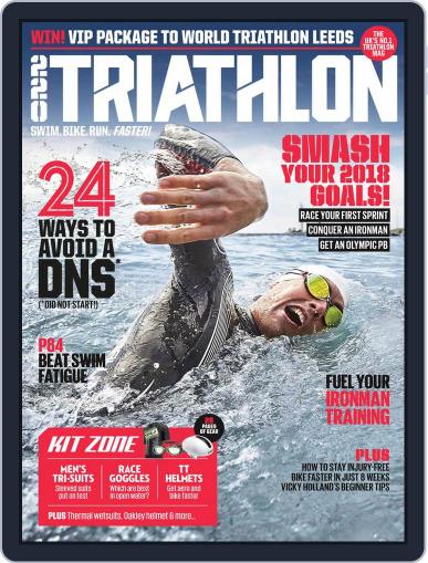220 Triathlon May 1st, 2018 Digital Back Issue Cover