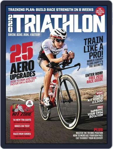 220 Triathlon April 2nd, 2018 Digital Back Issue Cover