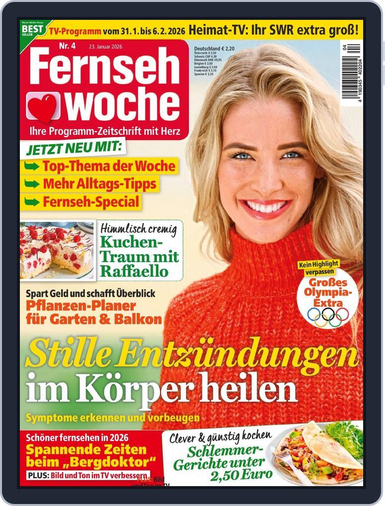 Fernsehwoche (Digital) Subscription                    January 23rd, 2026 Issue