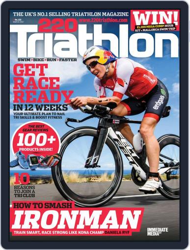 220 Triathlon March 1st, 2017 Digital Back Issue Cover