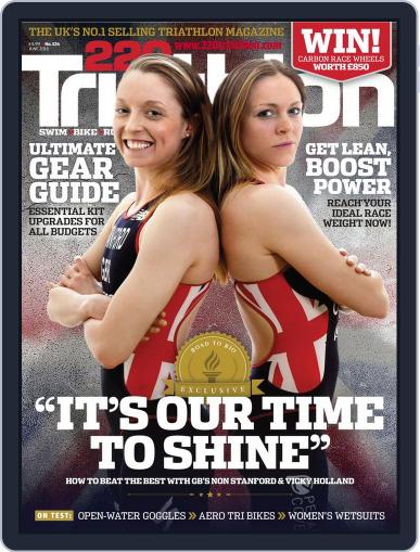 220 Triathlon May 24th, 2016 Digital Back Issue Cover