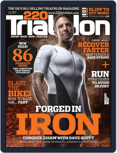 220 Triathlon July 23rd, 2015 Digital Back Issue Cover