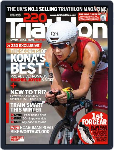 220 Triathlon November 11th, 2013 Digital Back Issue Cover