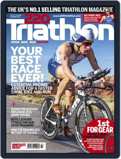 220 Triathlon June 25th, 2013 Digital Back Issue Cover