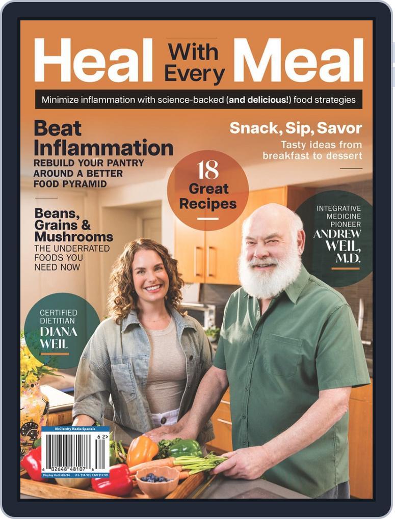 Heal With Every Meal January 21st, 2026 Digital Back Issue Cover