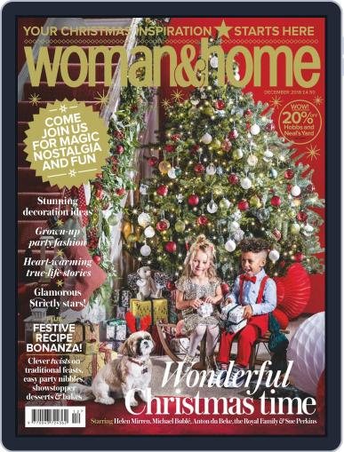 Woman & Home December 1st, 2018 Digital Back Issue Cover