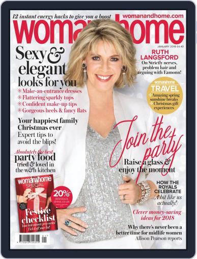 Woman & Home January 1st, 2018 Digital Back Issue Cover