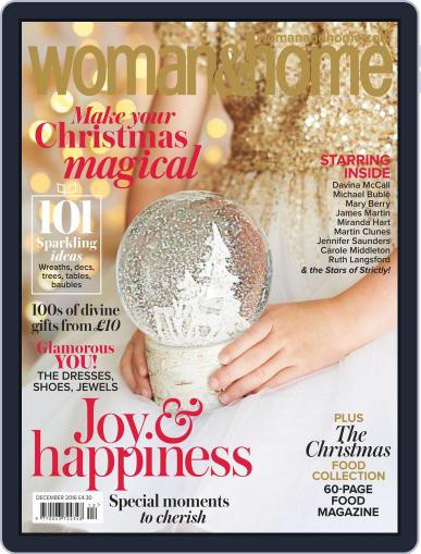 Woman & Home December 1st, 2016 Digital Back Issue Cover